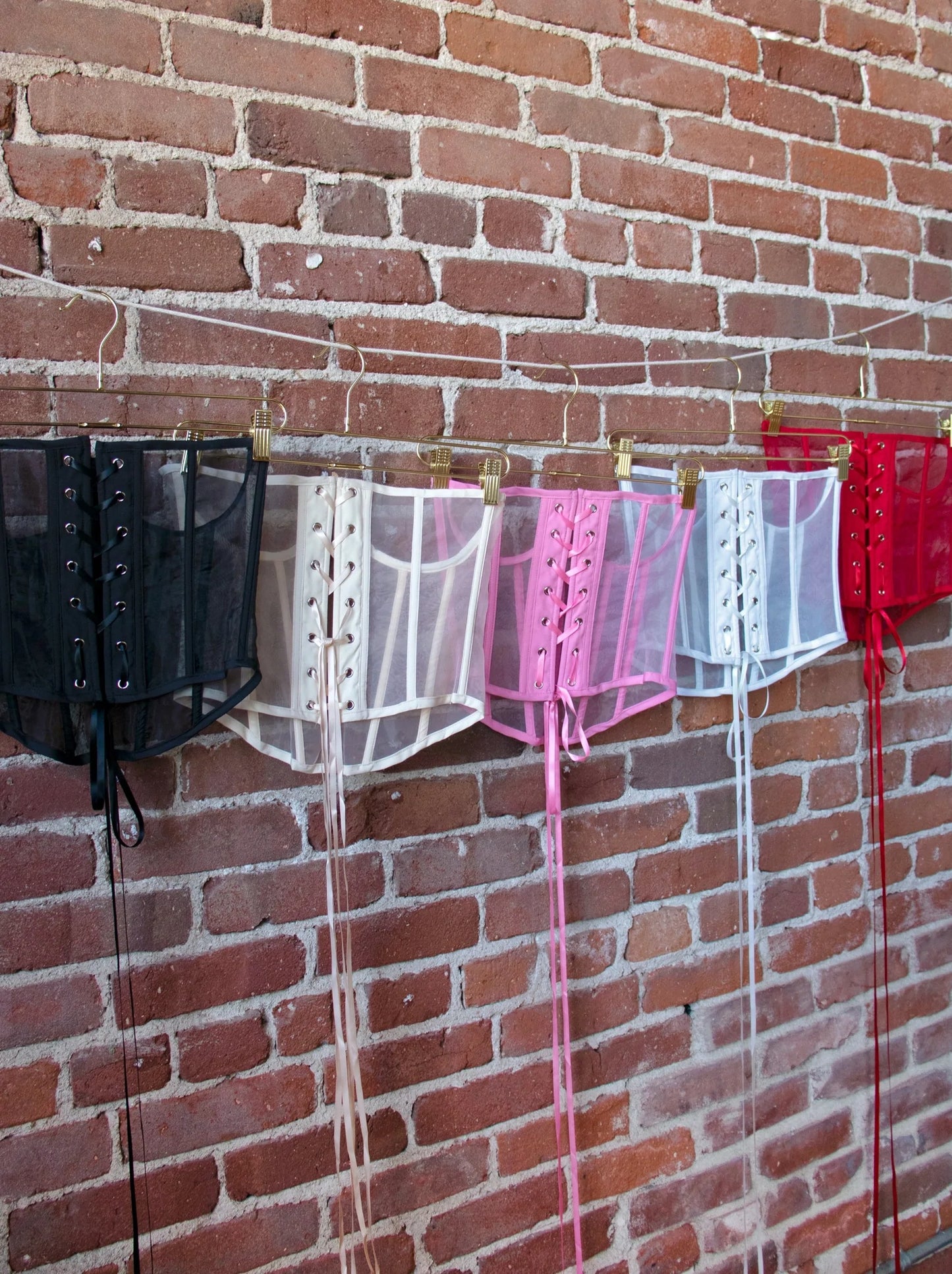 The Beatrix Corset Top - White